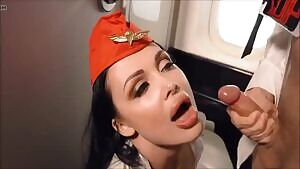 Bimbo Stewardess Gets Shoot
