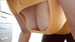 I had a big need to let my udders free