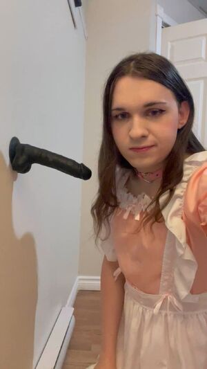 Crossdresser Blowjob Crossdressing Dildo Femboy