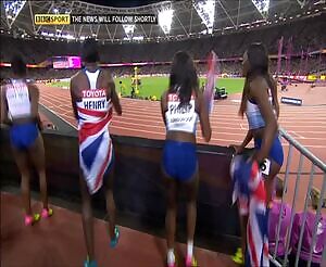GB women's 4x100m team