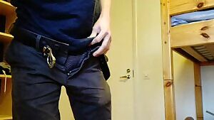 Twink hiding a weapon