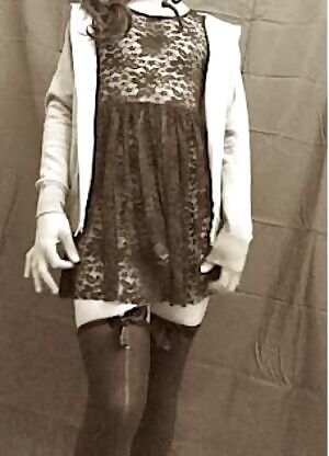 Surprise in black and white