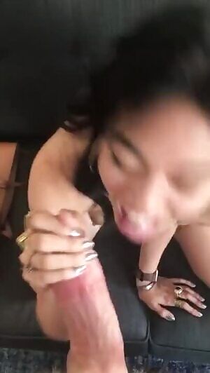 Asian GF teasing BWC