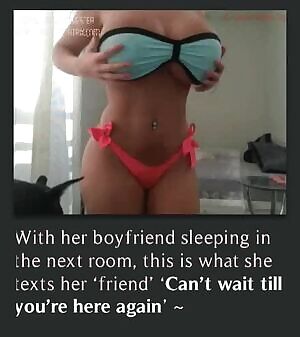 Quick message to her 'friend'