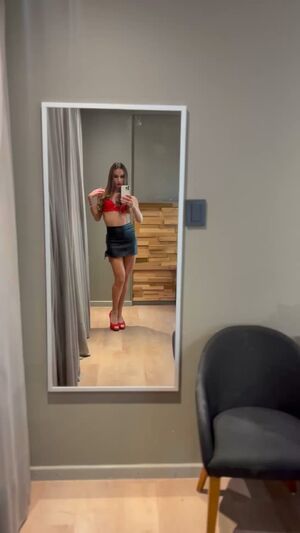 Sexy Lingerie Pornstar Secretary Skinny Skirt