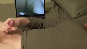 JohnnyIzFine Cums Watching My Porn :D