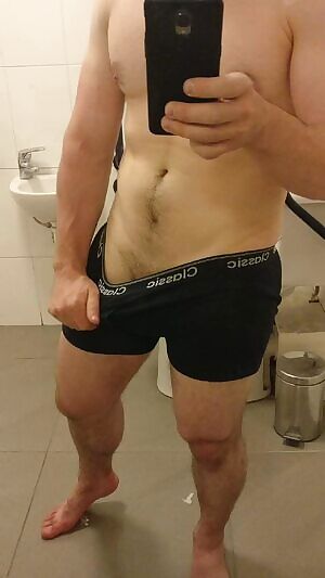 Hands a little chalky