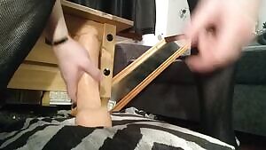 This dildo hits all the right spots, I love taking it deep inside me