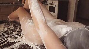 Playing in Flour