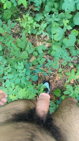 Outdoor Showcase Natural Penis
