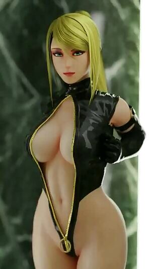 Samus feels herself & winks at you (nautilic)