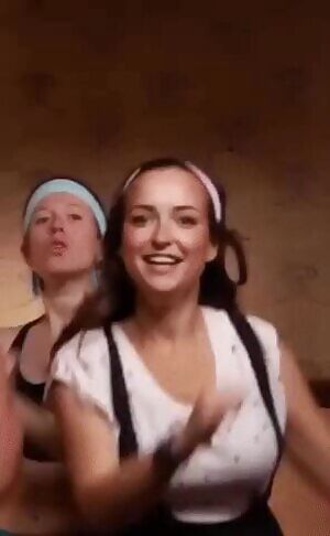 Milana Vayntrub - Working Out