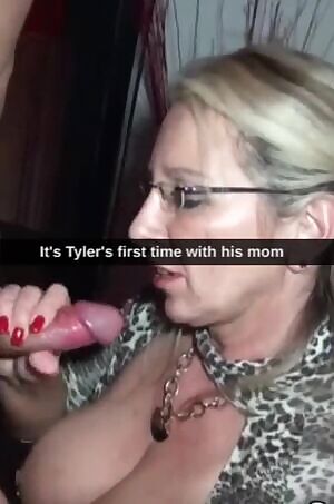 His first time with mom