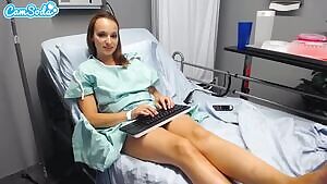 My GF face timed me from the ER! GIF