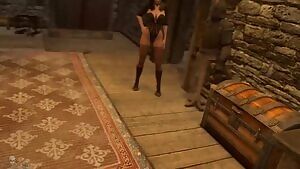 Yennefer fucks her captured Katakan