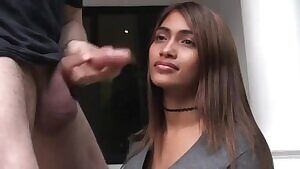 Daughter looked so good for her first interview. Daddy couldn't help himself..