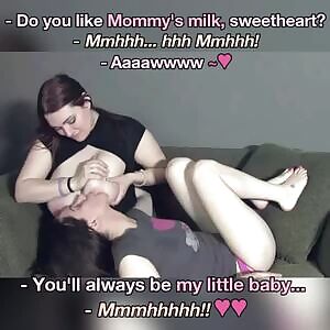 My daughter is addicted to Mommy's milk. And i love it