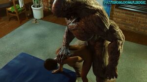Monster Sex 3D Anal Animation Big Dick