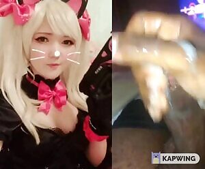 Blonde hapa anime nerd & BBC