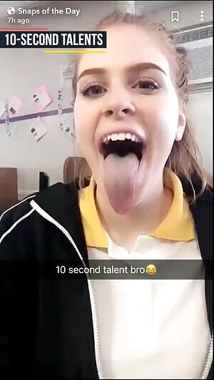 Not my proudest but when I saw this on Snapchat I knew what I had to do