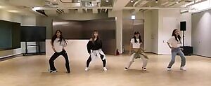 Seulgi x SinB x Chungha x Soyeon tight bodies
