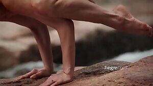 Katrina - nude yoga 1