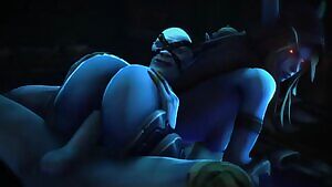 Sylvanas getting pounded