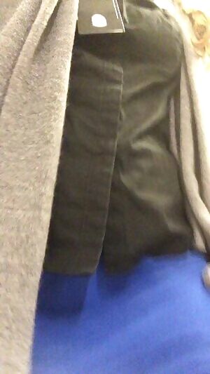 CAUGHT lashing pussy on the stairs by a guy walking past the bottom steps! Enjoy.