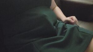 Hidden Strapon Dildo Dress Strap On