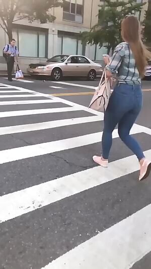 Nice ass in tight jeans