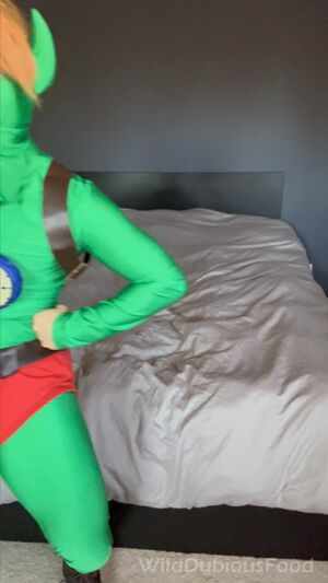Zelda Cosplays Bodysuit Bubble Butt Cosplay