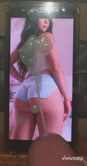 Cucked Ass Brunette Cum Cumshot