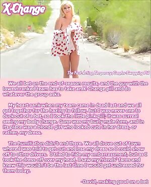 David, making good on a bet