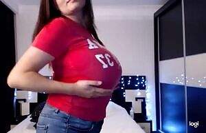 She couldn't hide them is she wanted to