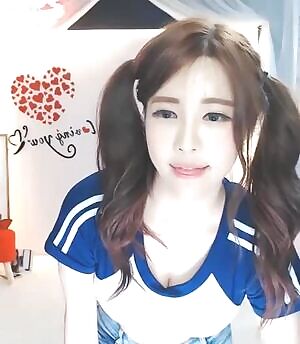 BJ Arisha Sexy Pigtails Cheer