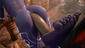 Nightborne taking it from behind