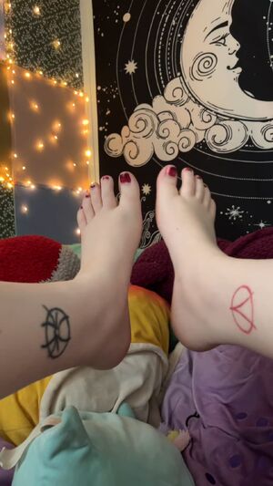 Goth Feet Alt Alternative Foot Tattoo