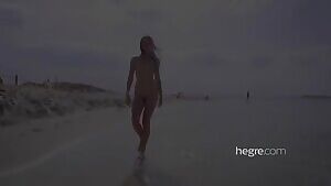 Long walk on a non-nude beach