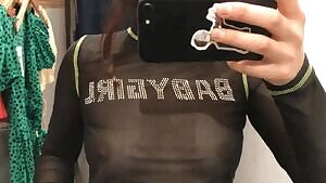 Feeling cute. What do you think about my new shirt?