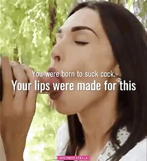 Fulfill your destiny as a cockslut 💋