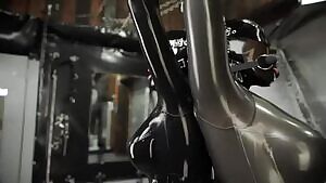 Sensory Deprivation & forced to cum together