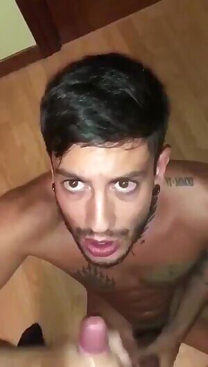 Dude is fucking drenched.