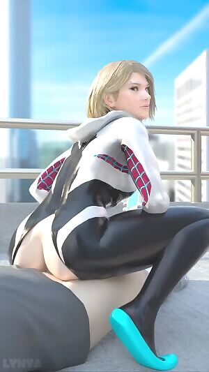 Gwen stacy reverse cowgirl