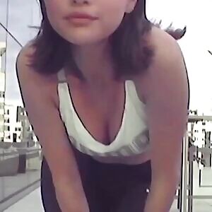 Imagine Selena Gomez bouncing on your cock like this!