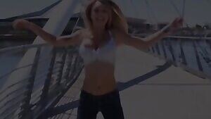 Gabbie on bridge