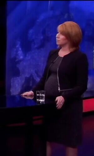 Swedish politician Annie Lööf is a beautiful lovely redheaded MILF. Looking extra sexy when being heavily pregnant.