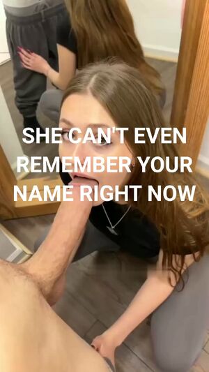 Cheating Mouth (Captions) Big Dick Blowjob