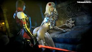 Countess fucking Serath from behind
