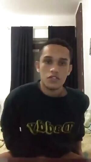 Playing with my huge floppy cock