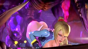 Samus x Monster,